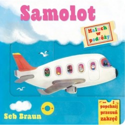 Maluch w podróży. Samolot