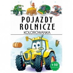 Pojazdy rolnicze. Kolorowanka