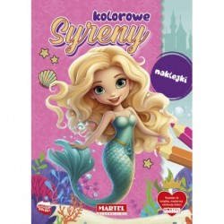 Kolorowe syreny z naklejkami