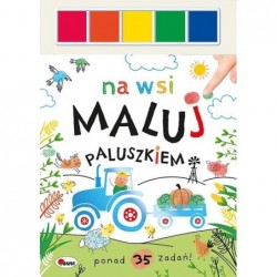 Na wsi. Maluj paluszkiem