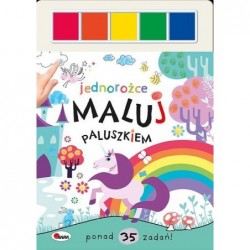 Jednorożce. Maluj paluszkiem