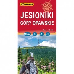 Mapa - Jesioniki, Góry...