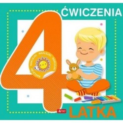 Ćwiczenia 4-latka z naklejkami