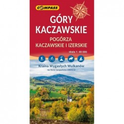 Góry Kaczawskie. Mapa...