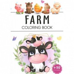 Farm. Coloring book