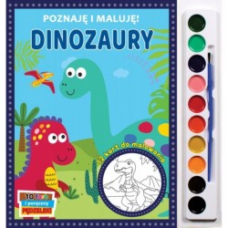 Poznaję i maluję. Dinozaury