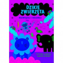 Rozwiązuj i koloruj. Dzikie...