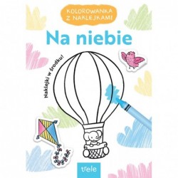 Na niebie. Kolorowanka z...