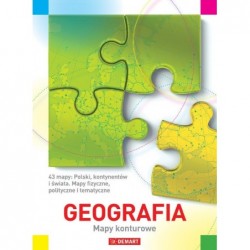 Geografia. Mapy konturowe