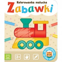Zabawki. Kolorowanka malucha