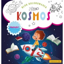 Blok kolorowanek. Kosmos +...