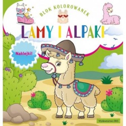 Blok kolorowanek. Lamy i...