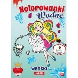Kolorowanka wodna Wróżki