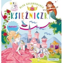 Blok kolorowanek. Księżniczki