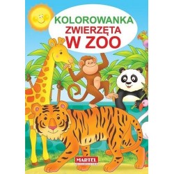 Kolorowanka. Zwierzęta w ZOO