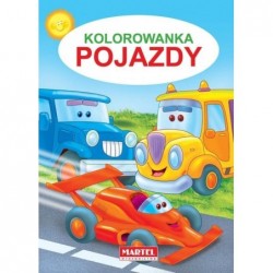 Kolorowanka. Pojazdy