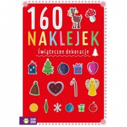 160 naklejek. Świąteczne...