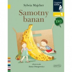 Samotny banan. Czytam sobie...