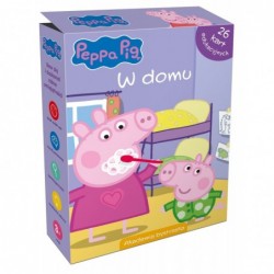 Świnka Peppa. W domu. Karty...