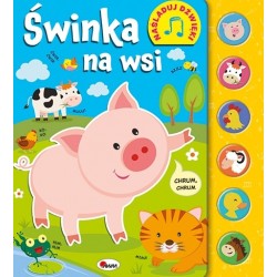 Naśladuj dźwięki. Świnka na...