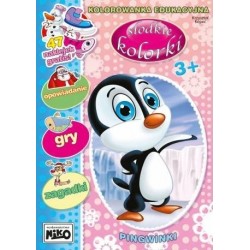 Słodkie kolorki. Pingwinki