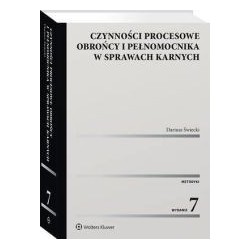 Czynności procesowe obrońcy...