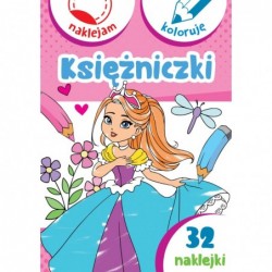 Księżniczki. Naklejam i...