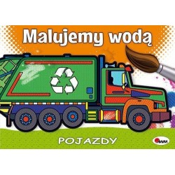 Malujemy wodą. Pojazdy