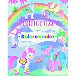 Jednorożce. Kolorowanka 2