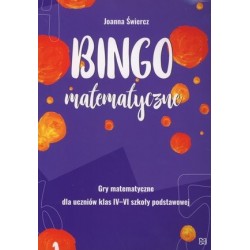 Bingo matematyczne. Gry...