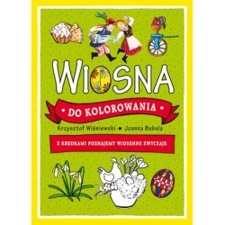 Wiosna do kolorowania - z...