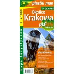 Okolice Krakowa. Mapa...