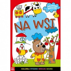 Na wsi. Kolorowe naklejki