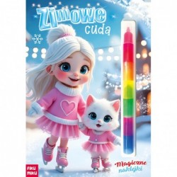 Zimowe cuda. Magiczne naklejki