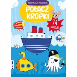 Połącz kropki. Kolorowy...