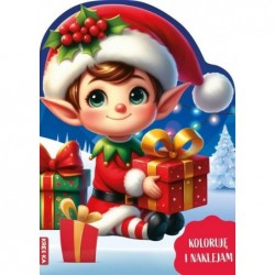 Kolorowanka z elfikiem