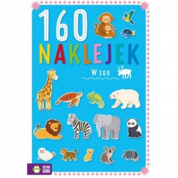 160 naklejek. W zoo
