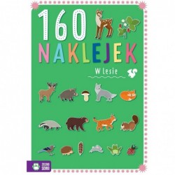 160 naklejek. W lesie