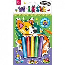 W lesie. Welurkowe...