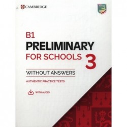 B1 Preliminary for Schools...
