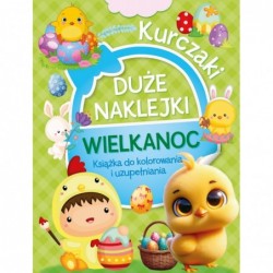 Duże naklejki. Książka do...