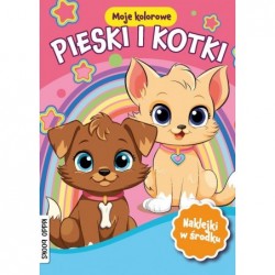 Moje kolorowe pieski i kotki
