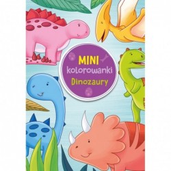 Mini kolorowanki. Dinozaury