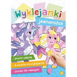 Wyklejanki. Jednorożce