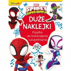 Duże naklejki. Książka do...