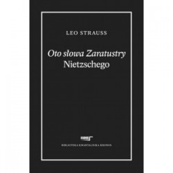 Oto słowa Zaratustry...