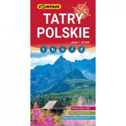Tatry Polskie. Mapa...