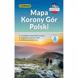 Mapa Korony Gór Polski...