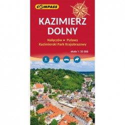 Kazimierz Dolny. Mapa...