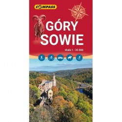 Góry Sowie. Mapa...